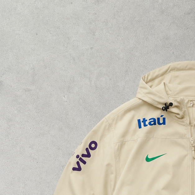 Nike Jacket Creme, Beige Rare (M)