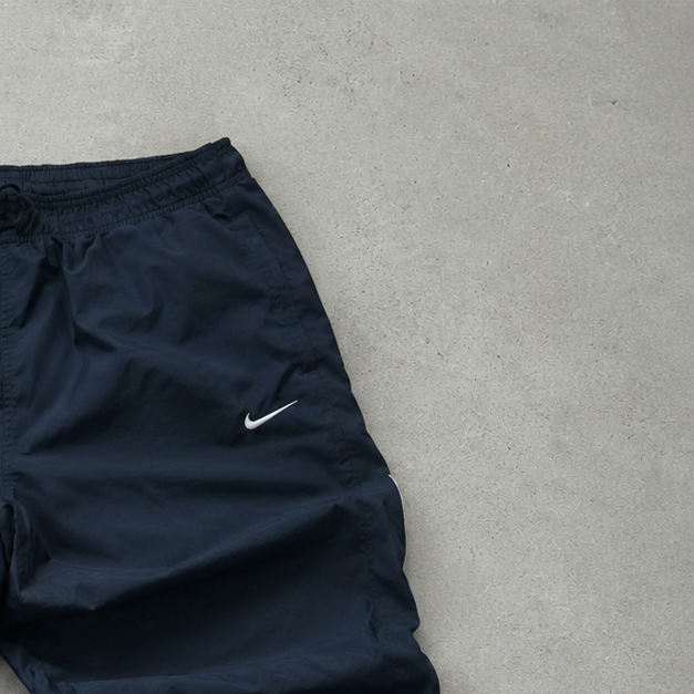2000 Nike Track Pants Marineblau Limited (S)