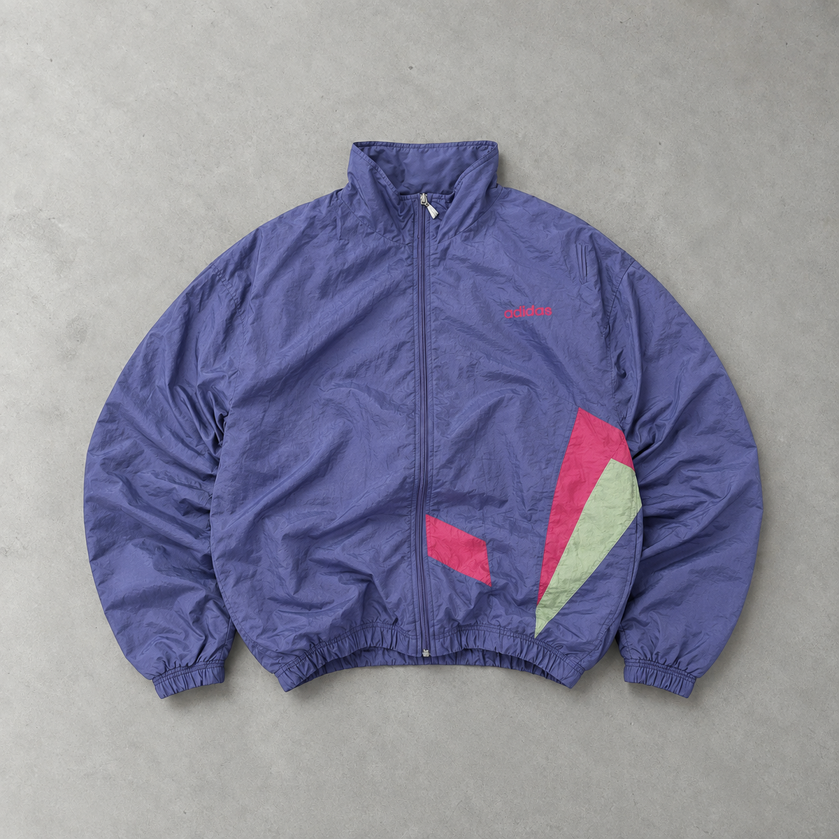 Y2K Adidas Trainingsjacke Lila/Mehrfarbig Selten (M)
