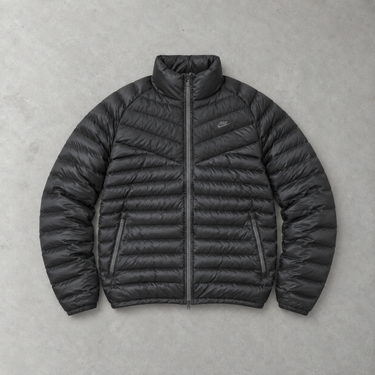 Y2K Nike Jacket Black Rare (L)