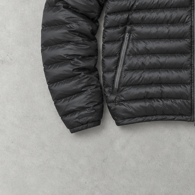 Seltene schwarze Y2K Nike Jacke (L)