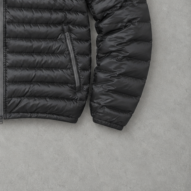 Seltene schwarze Y2K Nike Jacke (L)