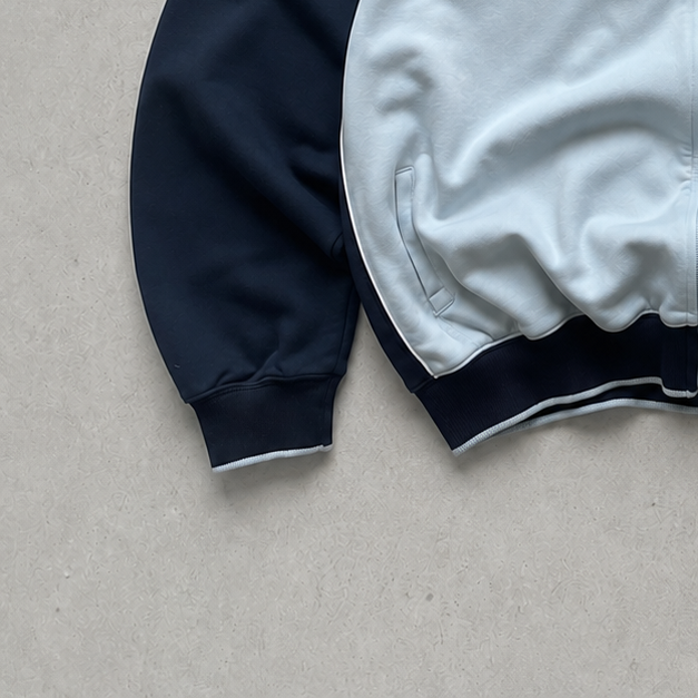 Nike Track Jacket Hellblau, Blau Rare (XL) Stitched Logo