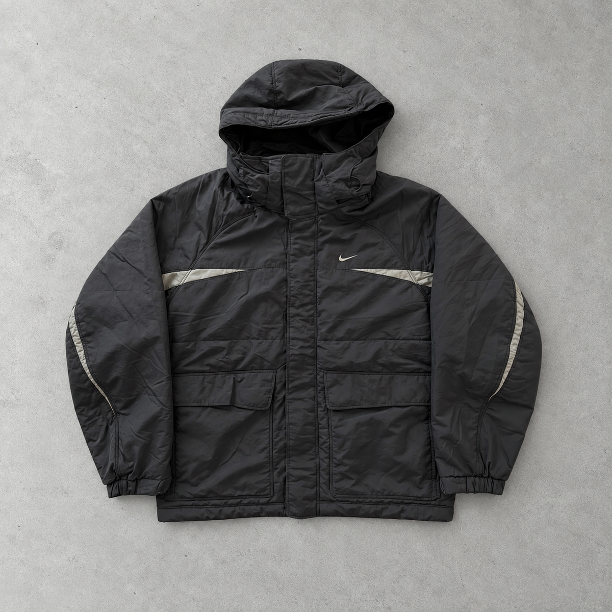 Doudoune Nike Y2K noire édition limitée (S) logo brodé