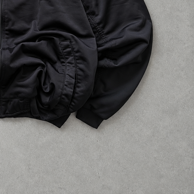 Y2K Nike Track Jacket Schwarz Rare (M)