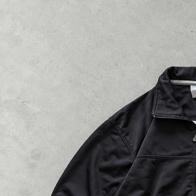 Y2K Nike Track Jacket Schwarz Rare (M)