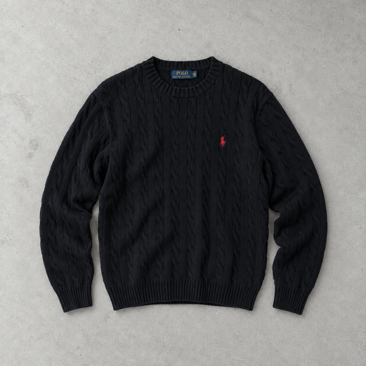 Ralph Lauren Sweater Schwarz Rare (L)