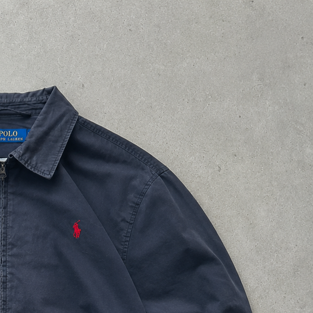 Ralph Lauren Harrington Jacket Black Rare (S)