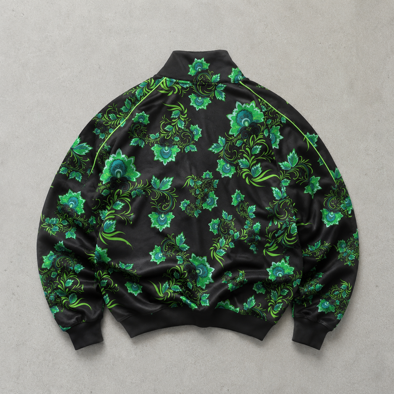 2018 Nike Track Jacket Schwarz, Grün Rare (XL) Stitched Logo