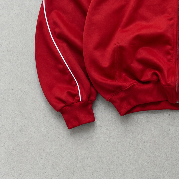 Nike Jacket Rot, Weiß Limited (XL) Stitched Logo