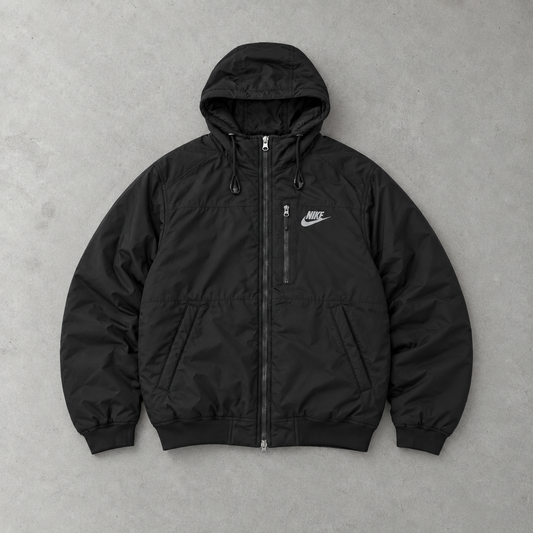 Nike Pufferjacke Schwarz Selten (L)