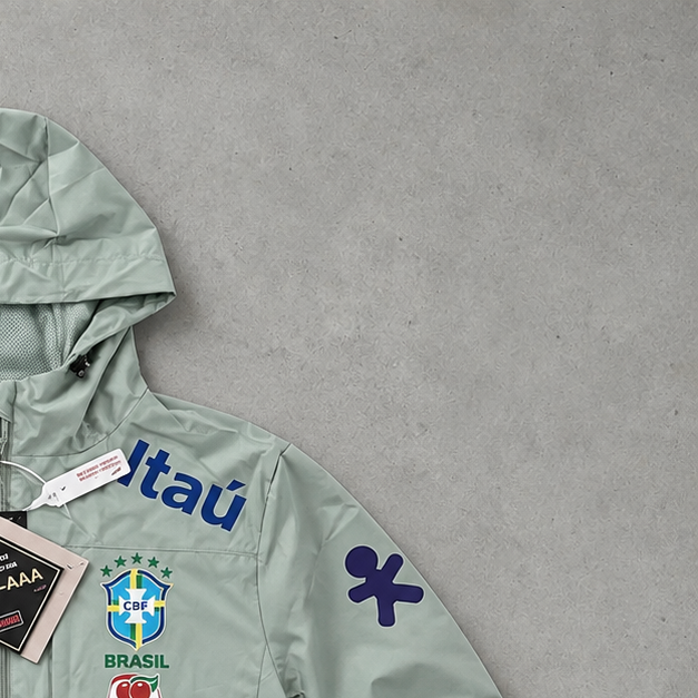 Brasil Nike Jacket Mintgrün Rare (L)