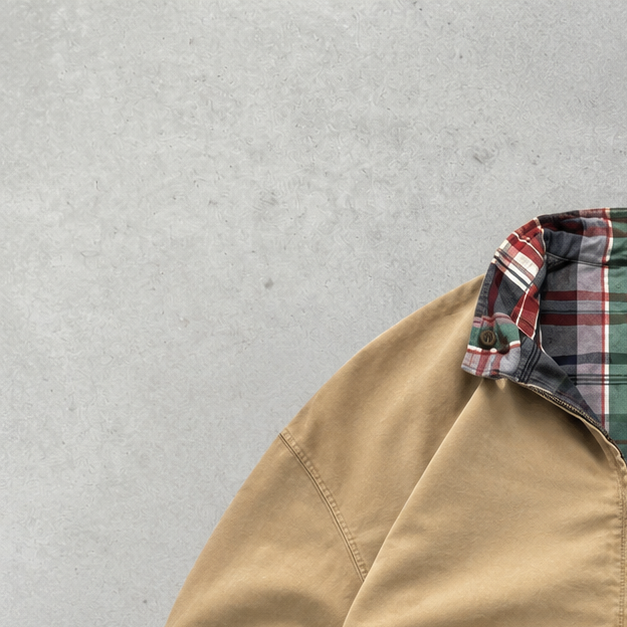 Ralph Lauren Harrington Jacket Beige / Brown Limited (S)