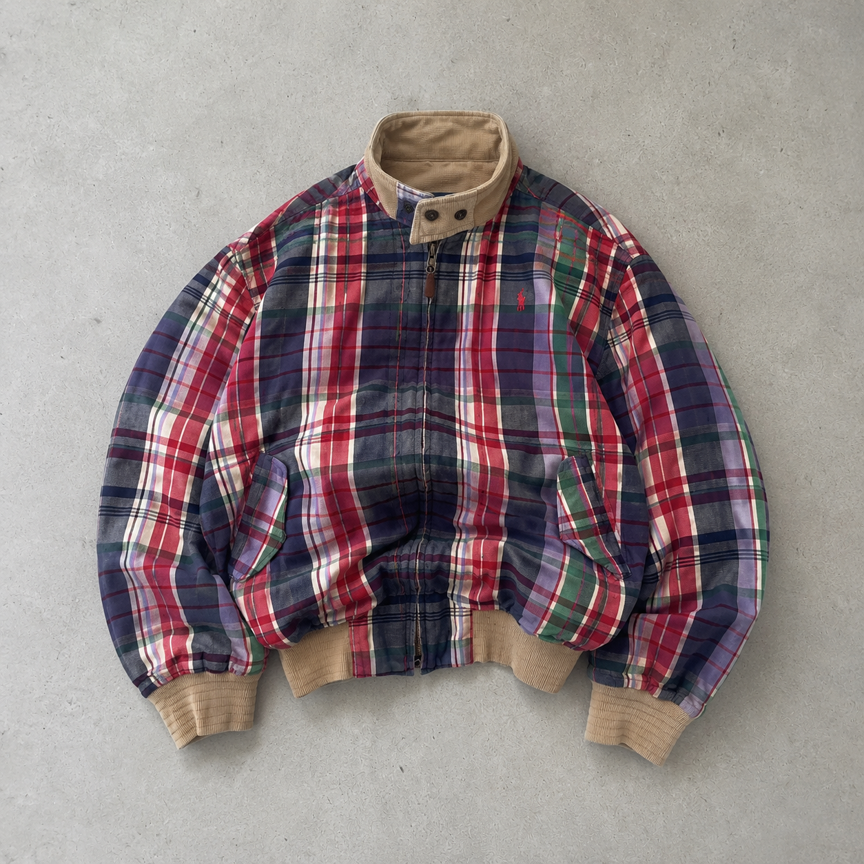 Ralph Lauren Harrington Jacket Beige / Brown Limited (S)