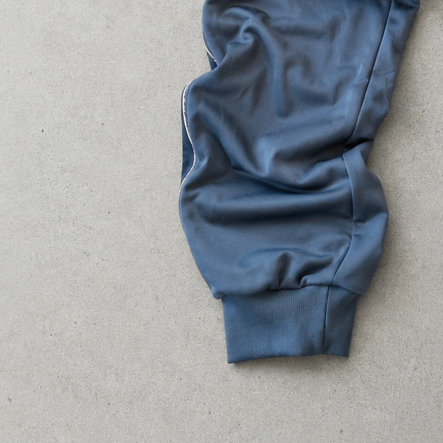 NIKE Track Pants Grey / Blue Rare (M)