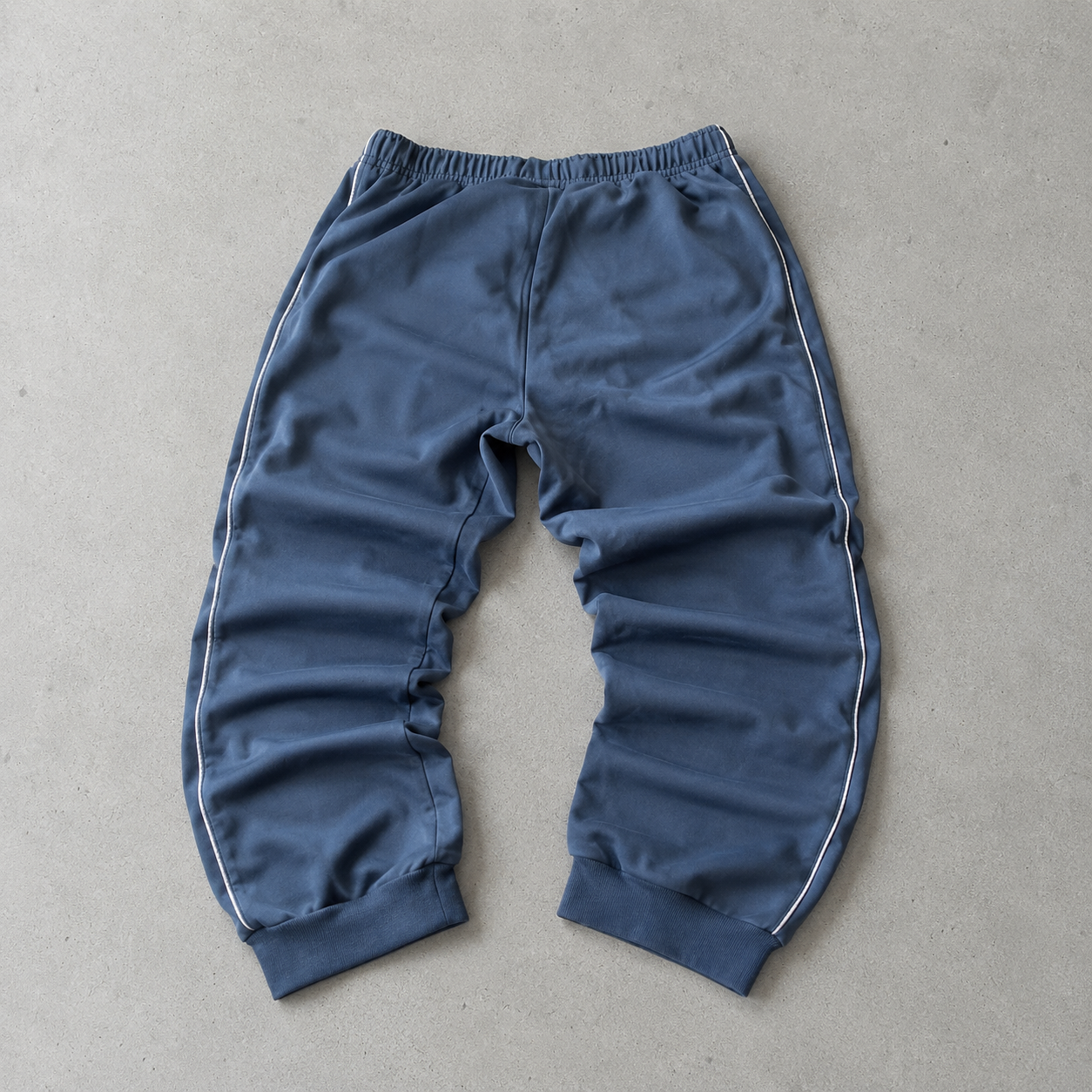 NIKE Track Pants Grey / Blue Rare (M)