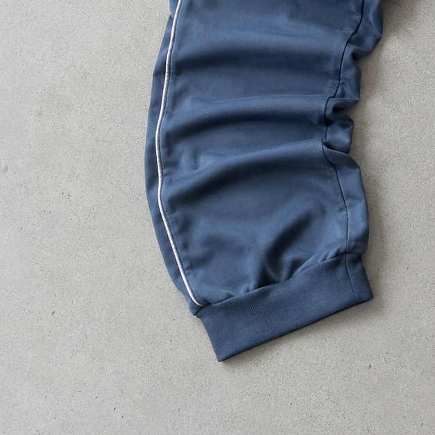 NIKE Track Pants Grey / Blue Rare (M)