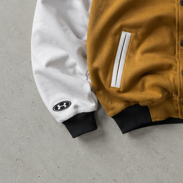 Under Armour Jacket Brown / White Limited (M)