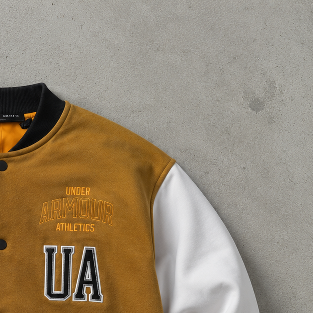 Under Armour Jacket Brown / White Limited (M)