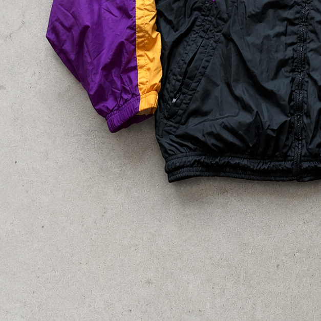 90s Y2K 1992 Nike Windbreaker Purple, Black Limited (M)