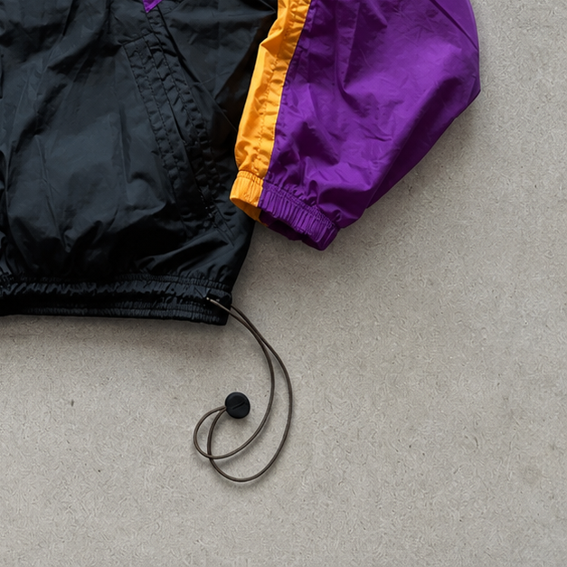90s Y2K 1992 Nike Windbreaker Purple, Black Limited (M)