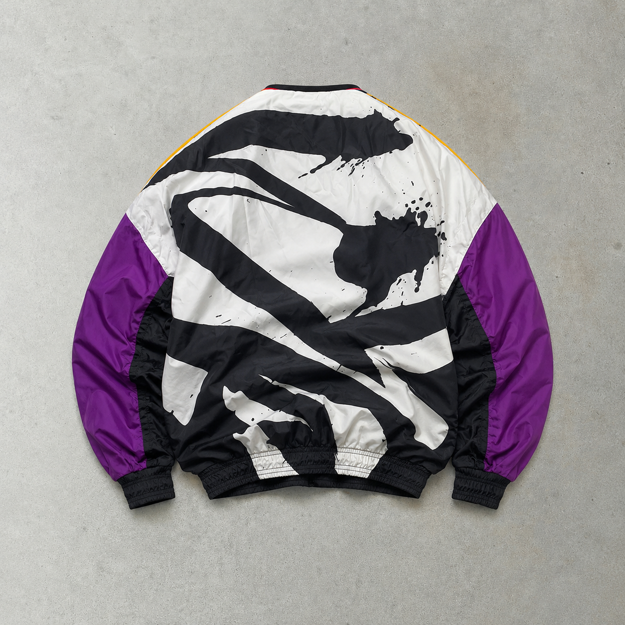 90s Y2K 1992 Nike Windbreaker Purple, Black Limited (M)