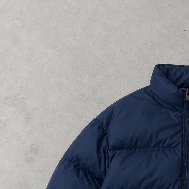 FC Barcelona Nike Puffer Jacket Marineblau Rare (Size L)
