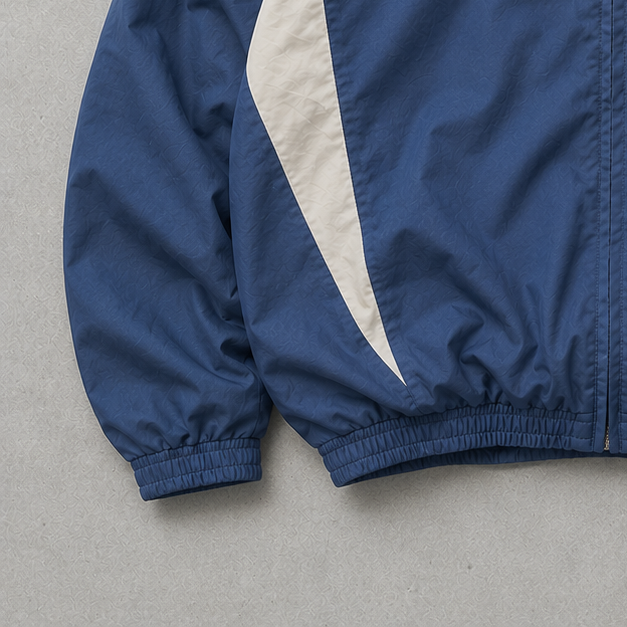 Nike Jacket Beige, Blau Rare (XL) Stitched Logo