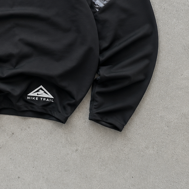 Nike Fleece Jacket Schwarz, Grau Limited (L) Stitched Logo