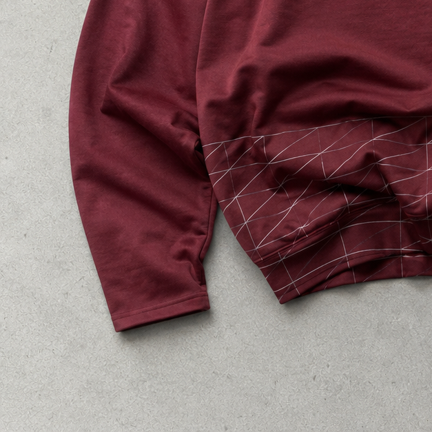 Nike Streetwear Piece Burgunderrot Rare (L) Stitched Logo