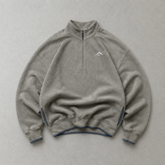 France Football Nike Streetwear Piece Grün, Grau Rare (L) Stitched Logo
