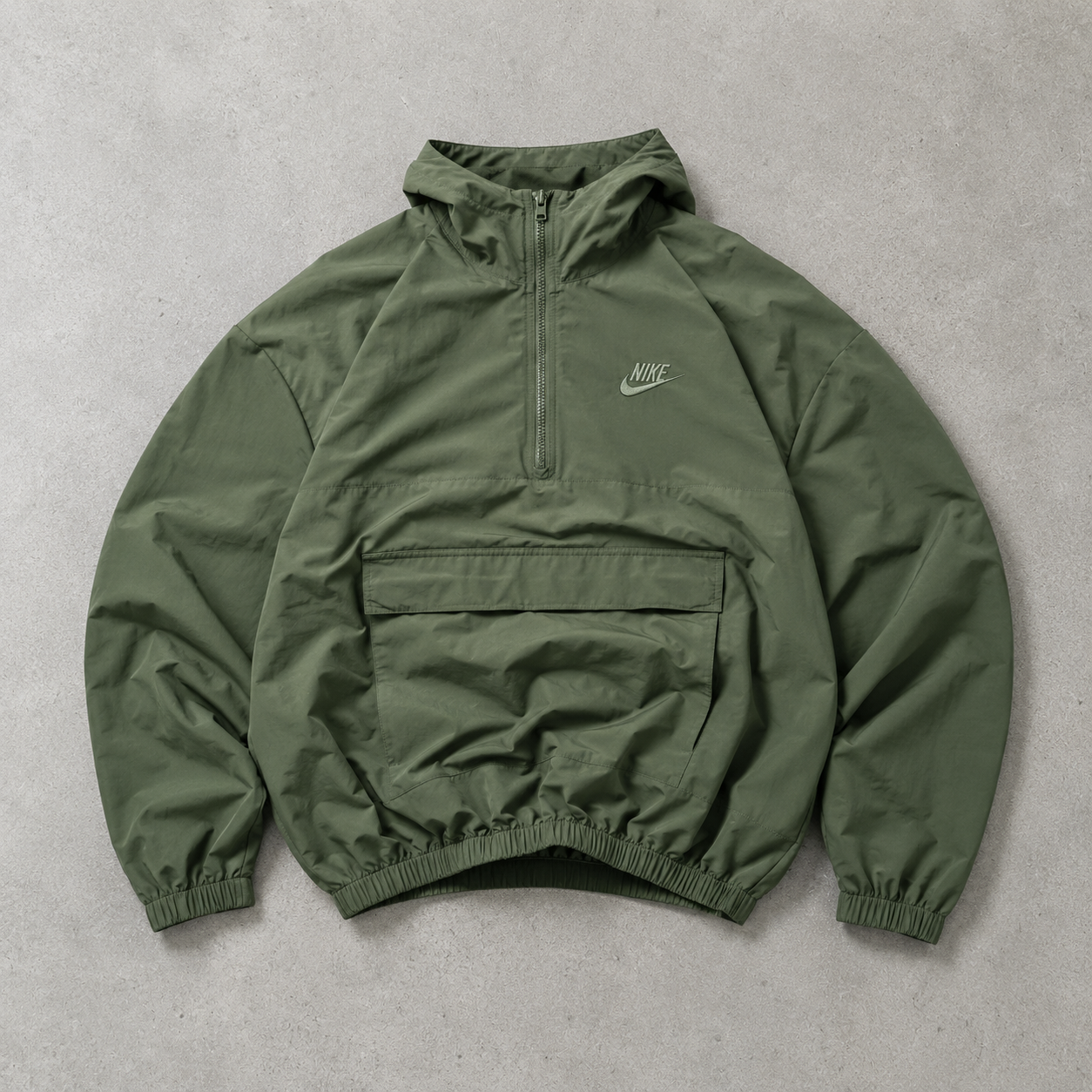Nike Windbreaker Dunkelgrün, Khaki Rare (XS)