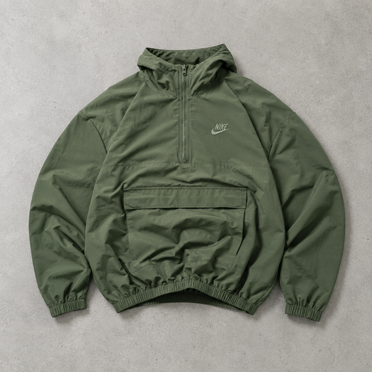 Nike Windbreaker Dunkelgrün, Khaki Rare (XS)