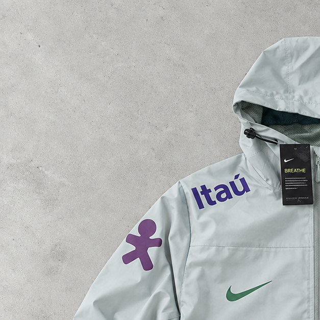 Brasilien Nike Jacket Mintgrün, Grün Limited (M)
