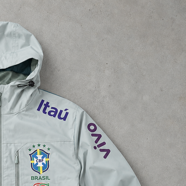 Brasilien Nike Jacket Mintgrün, Grün Limited (M)