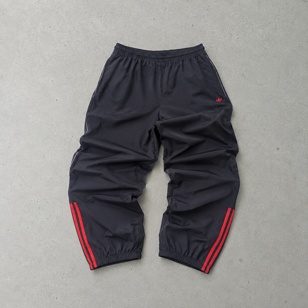 Adidas Pants Black, Red Rare (L)