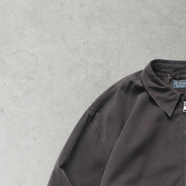 Ralph Lauren Jacket Black Beige Limited (M) Stitched Logo
