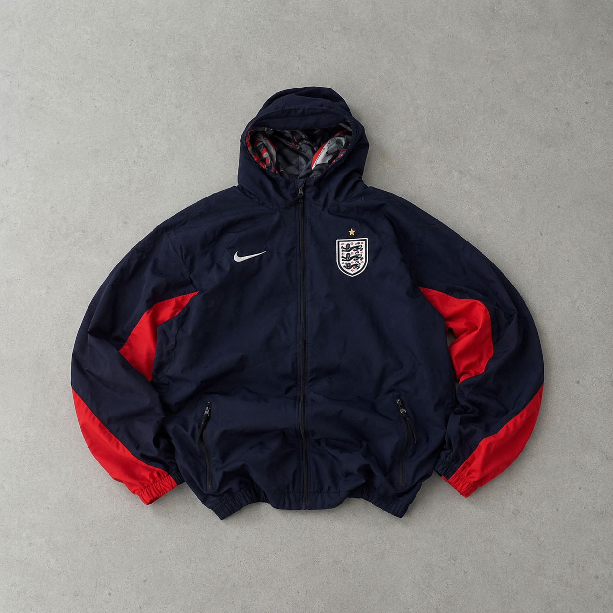 Nike Jacket Marineblau, Red Limited (Size L)