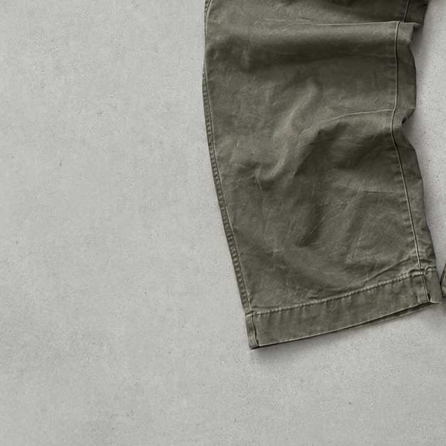 Vintage Armani Jeans Bootcut Jeans Khaki Rare (S)