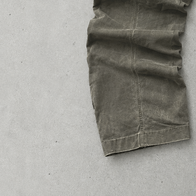 Vintage Armani Jeans Bootcut Jeans Khaki Rare (S)