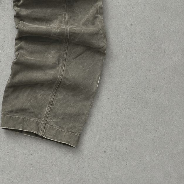 Vintage Armani Jeans Bootcut Jeans Khaki Rare (S)