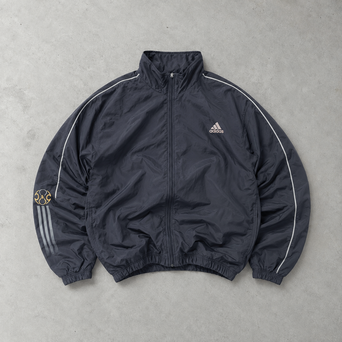 Vintage Adidas Track Jacket Navy Rare (S)