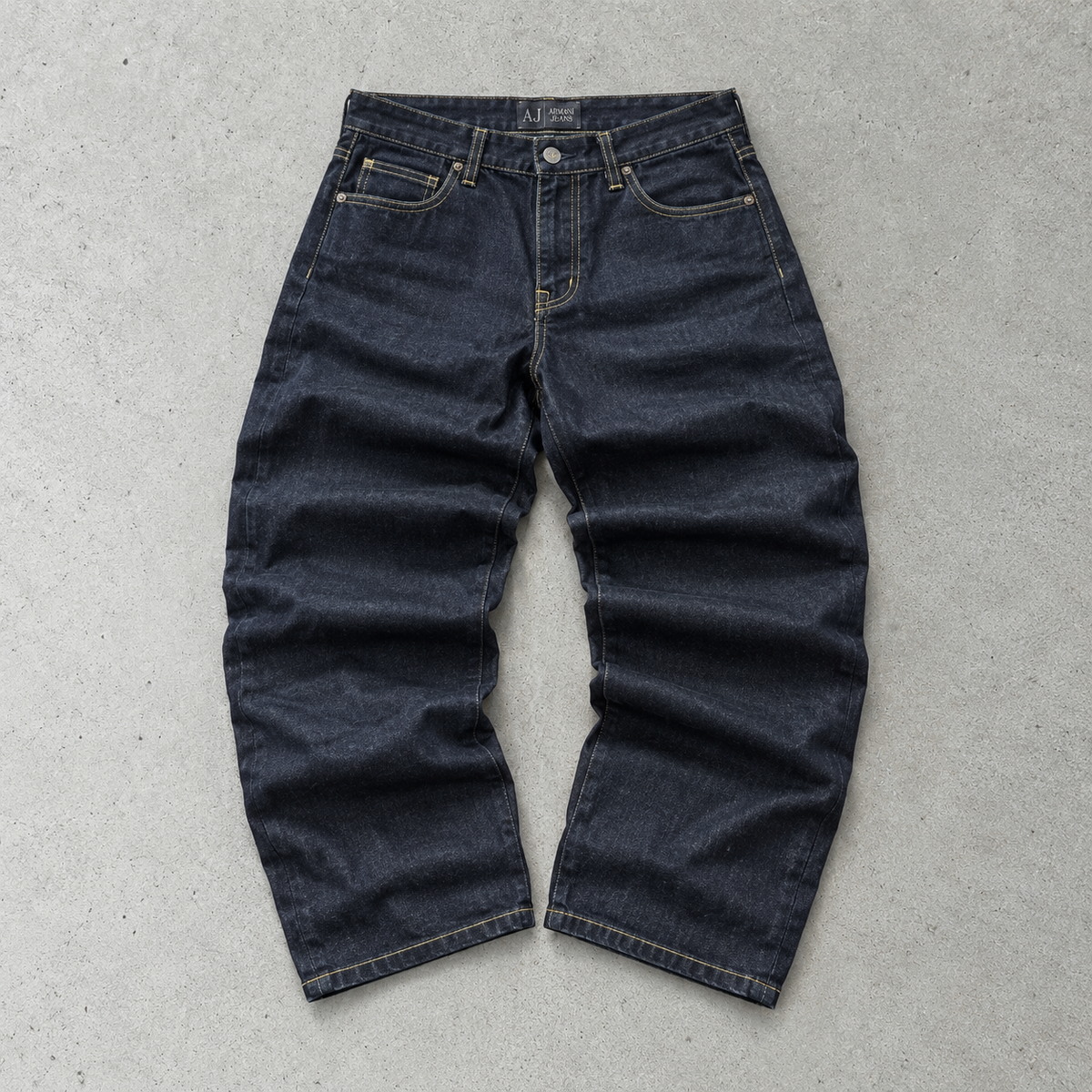 Y2K Armani Jeans Jeans Navy Rare (W34 | DE 50)