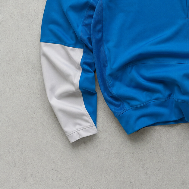 AC Milan Nike Windbreaker Blau, Weiß Limited (L) Stitched Logo