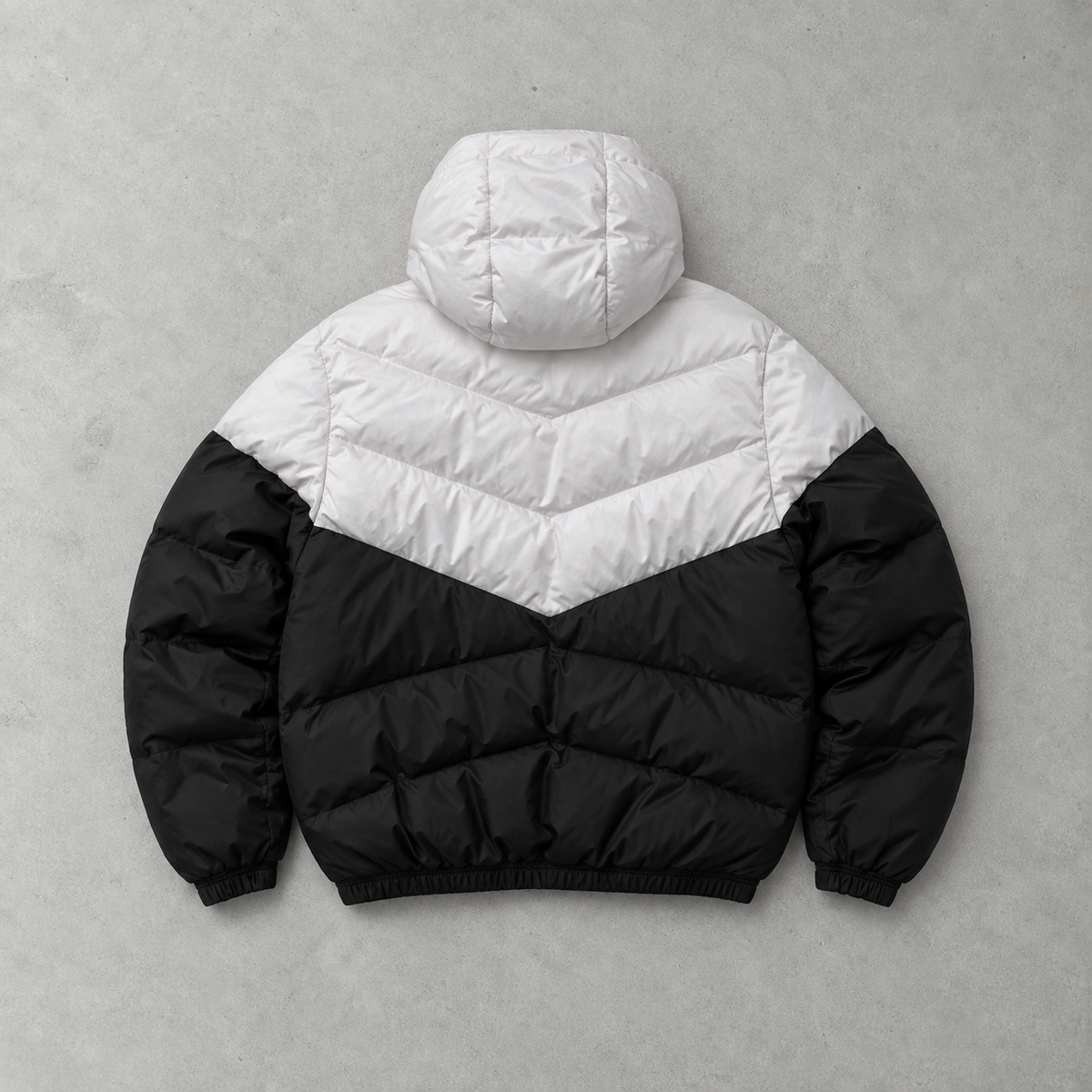Doudoune Nike Noir / Blanc Rare (M)