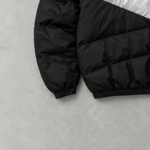 Doudoune Nike Noir / Blanc Rare (M)