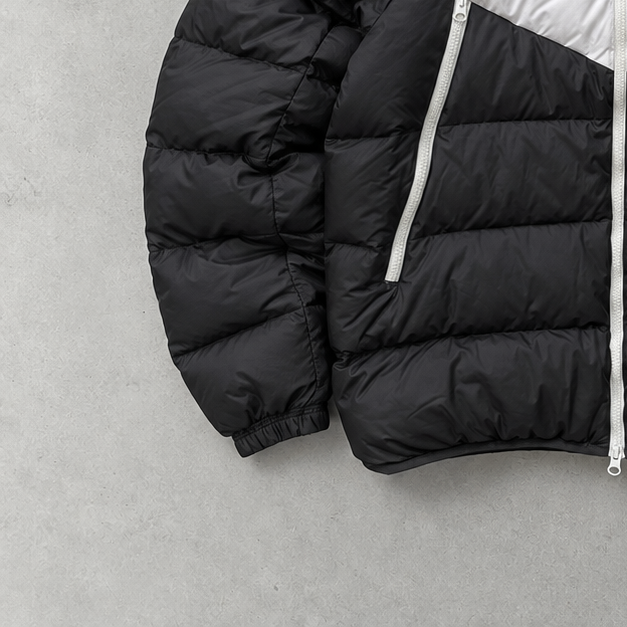 Doudoune Nike Noir / Blanc Rare (M)