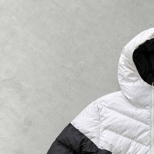 Doudoune Nike Noir / Blanc Rare (M)