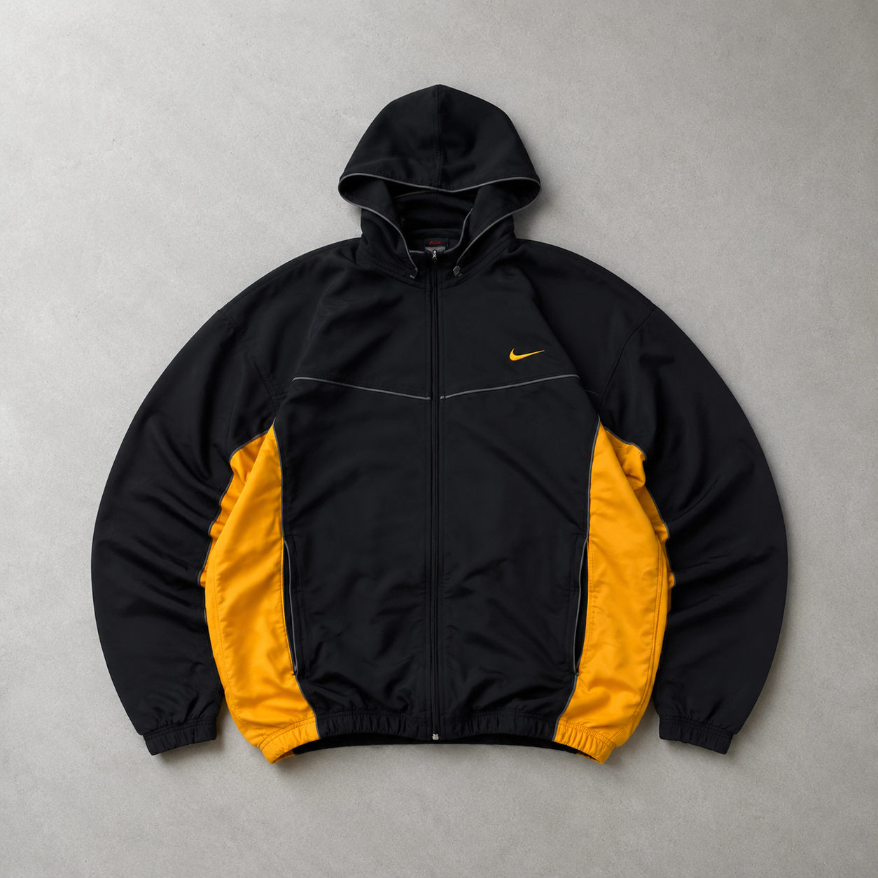 Y2K Nike Track Jacket Schwarz Limited (L)