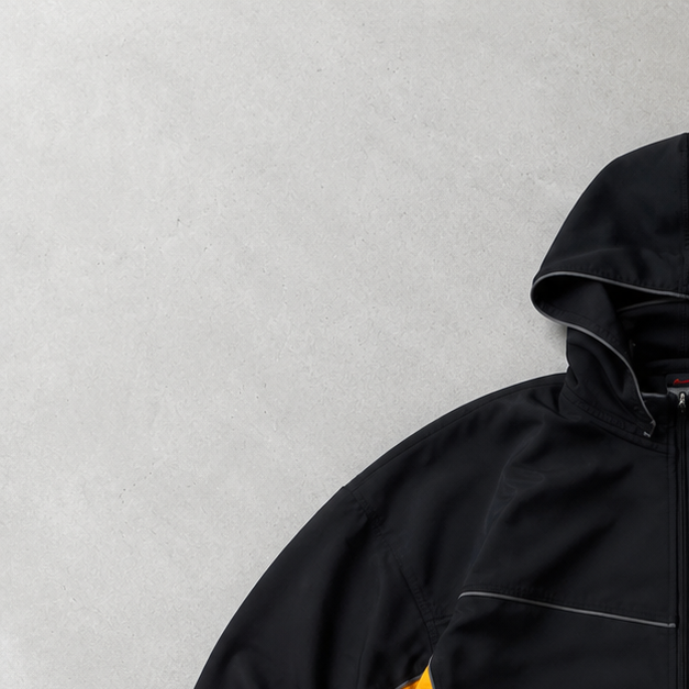 Y2K Nike Track Jacket Schwarz Limited (L)